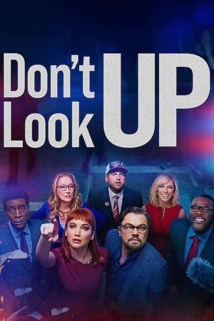 영화 Don’t Look Up 포스터 한 장면.