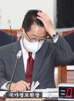 박지원 “‘尹 X파일’ 있다. 말하면 감옥 간다”…국정원 자제 촉구